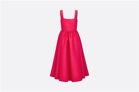 mid length belted dress dior|Mid.